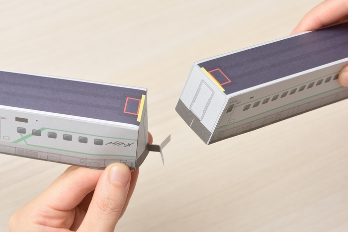 ジョイントでつなげて連結