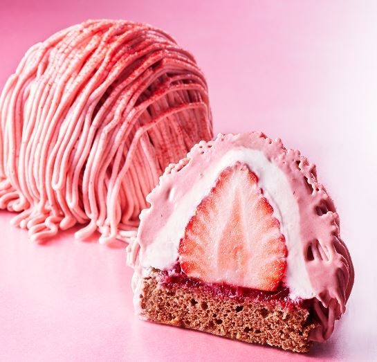 絞りたて!DXあまおうのモンブラン