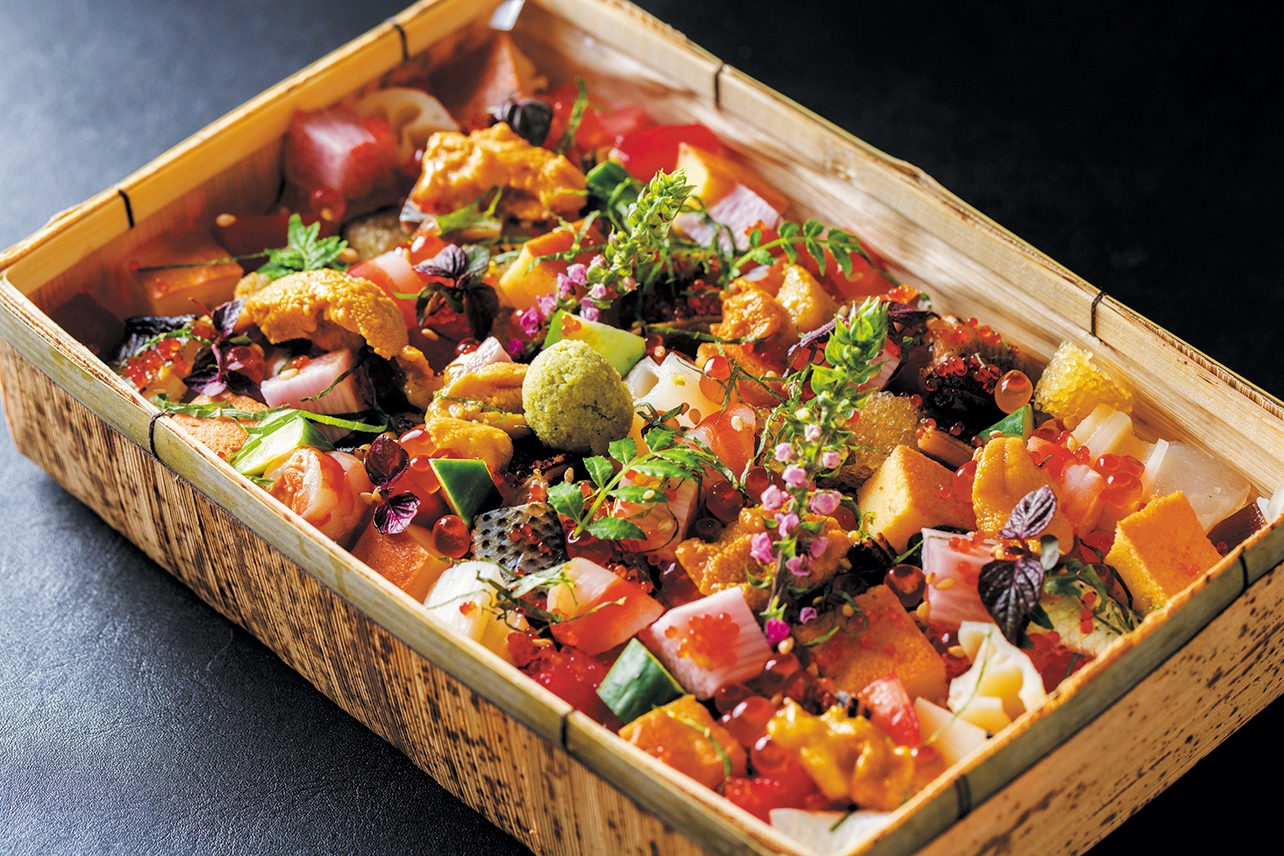 テイクアウト ちらし 吹寄せ-fukiyose-