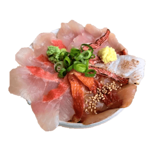 静岡金目鯛丼~生・炙り・漬け~