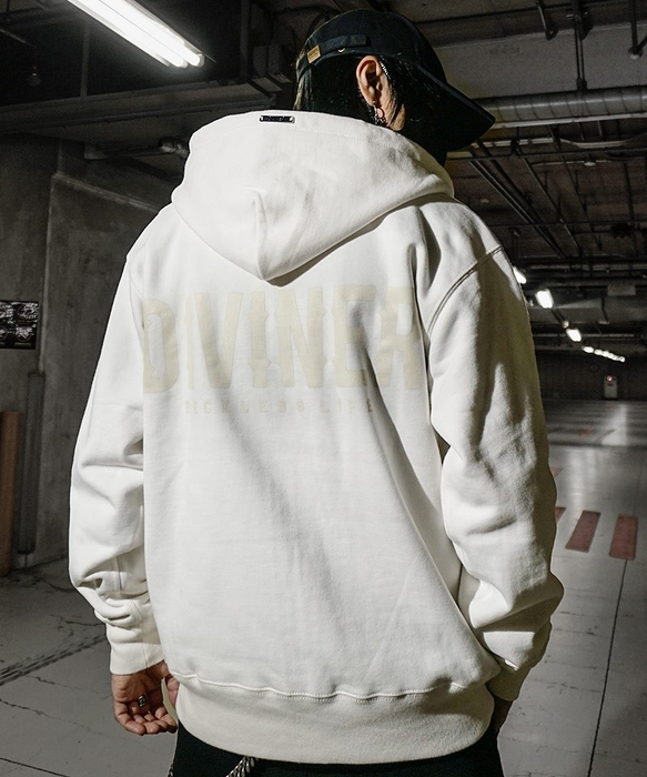 Standard Back Logo Zip Hoodie