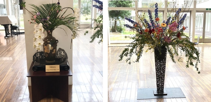 奈良文化高等学校 華道部作品