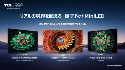 Bang & Olufsenの美音とベゼルレスで没入の頂点へ！ TCL、量子ドットMini LED採用の大画面テレビX11K／ C8K／C7K／C6K／Pシリーズ最新ラインアップを発表
