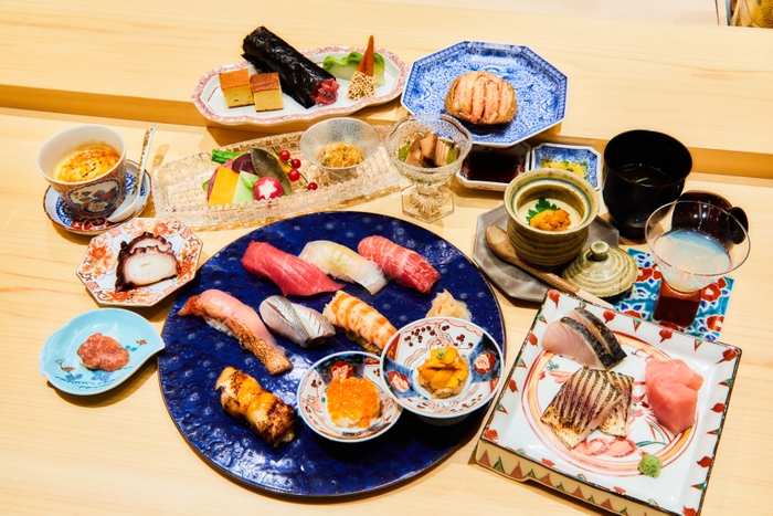 「鮨 銀座おのでら 弟本店」提供料理一例