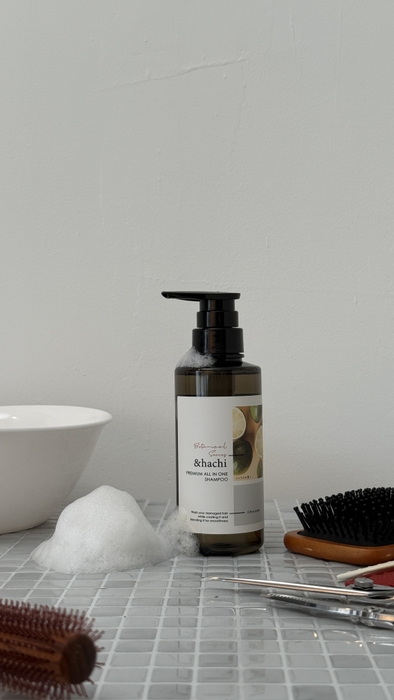 &hachi プレミアムオールインワンシャンプー