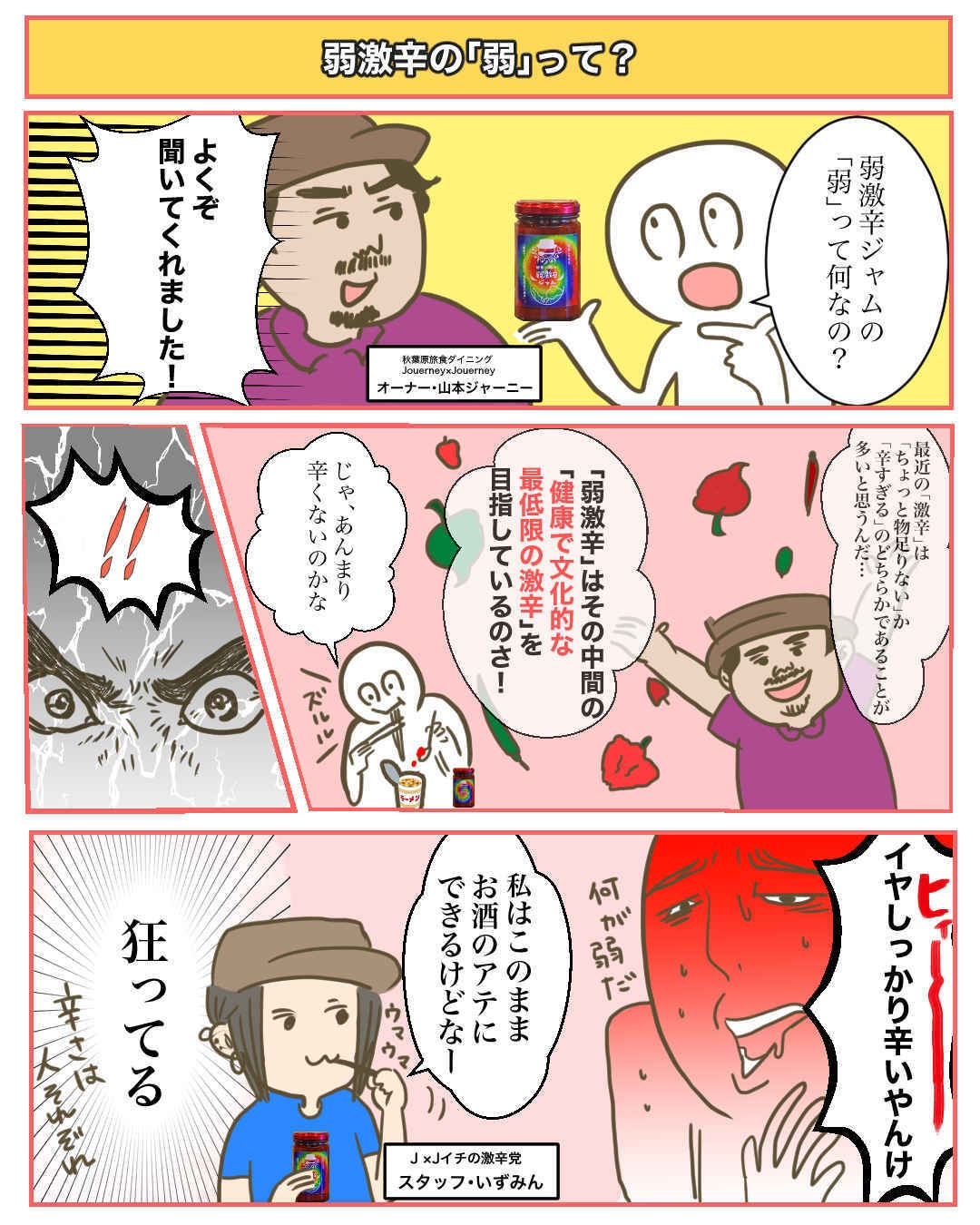 弱激辛の「弱」って?