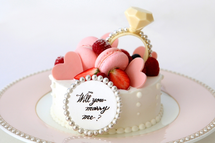 プロポーズケーキ(イメージ)