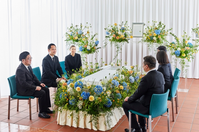 「日比谷花壇の物語があるお葬式 あのね、」 はなび_1