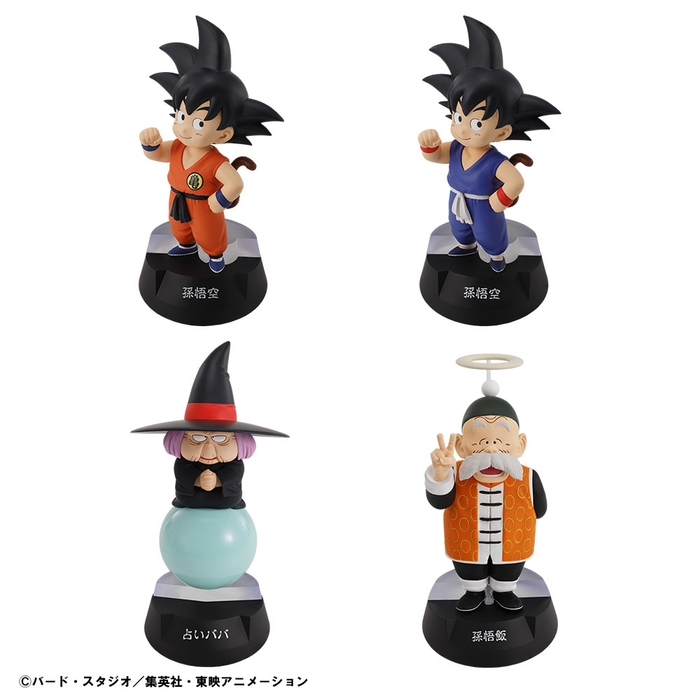 A賞:孫悟空・占いババ・孫悟飯 ASSEMBLEフィギュア