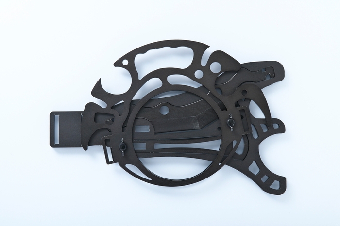 組み立て式でコンパクト