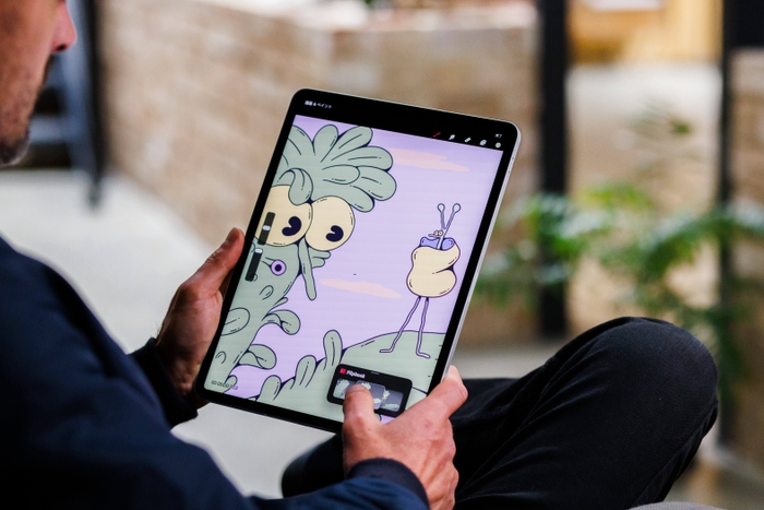 Flipbook(クレジット: Procreate, Joe Taylor のアニメーション作品)
