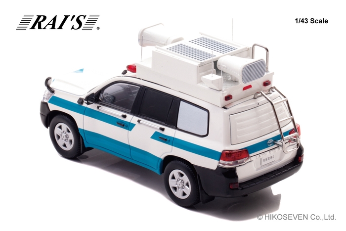 1/43 トヨタ ランドクルーザー GX (URJ202) 2017 警察本部警備部機動隊指揮官車両:左後