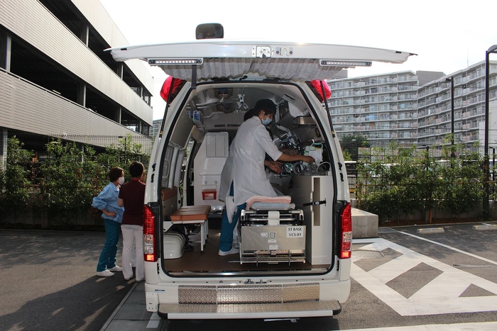 モービルCCU出動訓練03