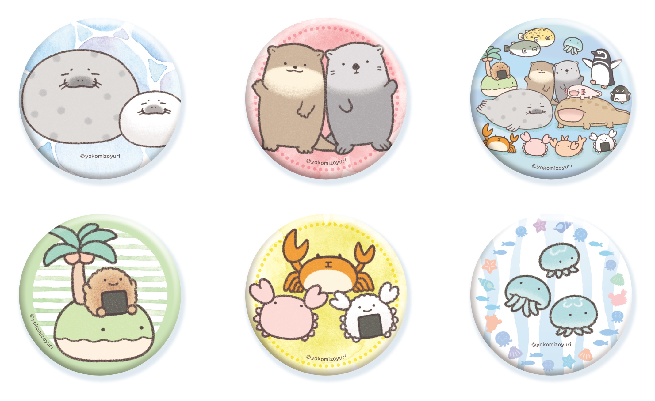 缶バッジコレクション※ランダム 各550円