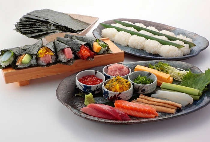 板前 手巻きファミリー寿司セット15本分(3~4人前)