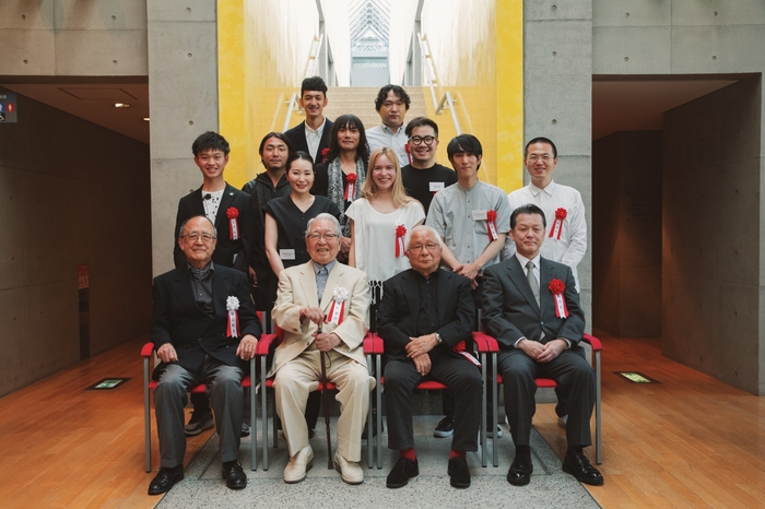 YP2018(昨年)の公開レセプションでの集合写真