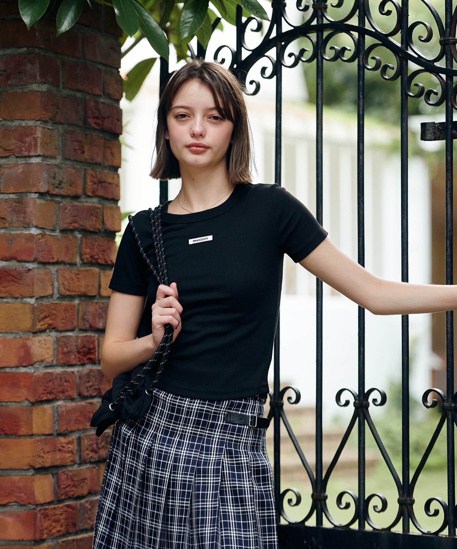 logo name rib tee/5,490円(税込)