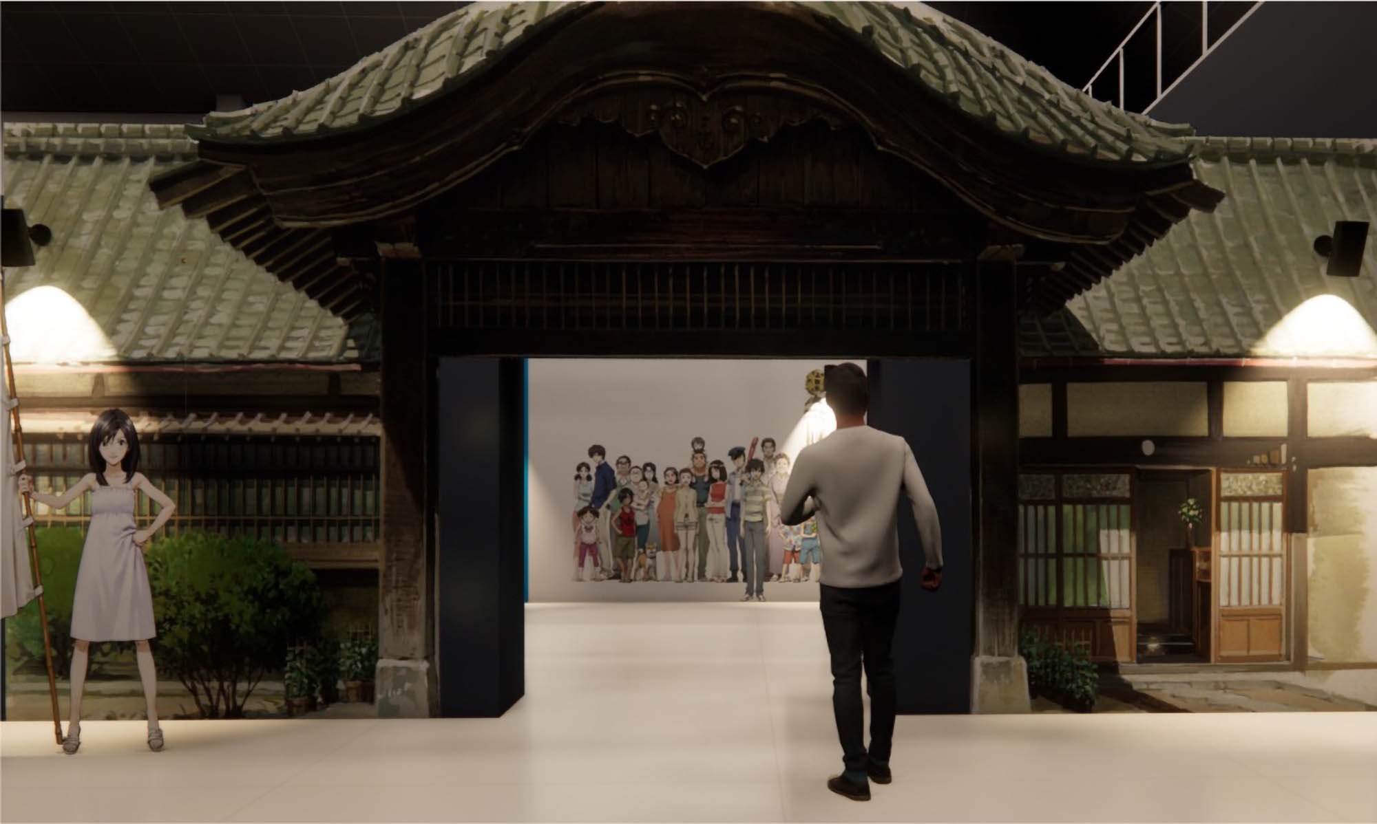 玄関 イメージ          🄫2009 SUMMERWARS FILM PARTNERS