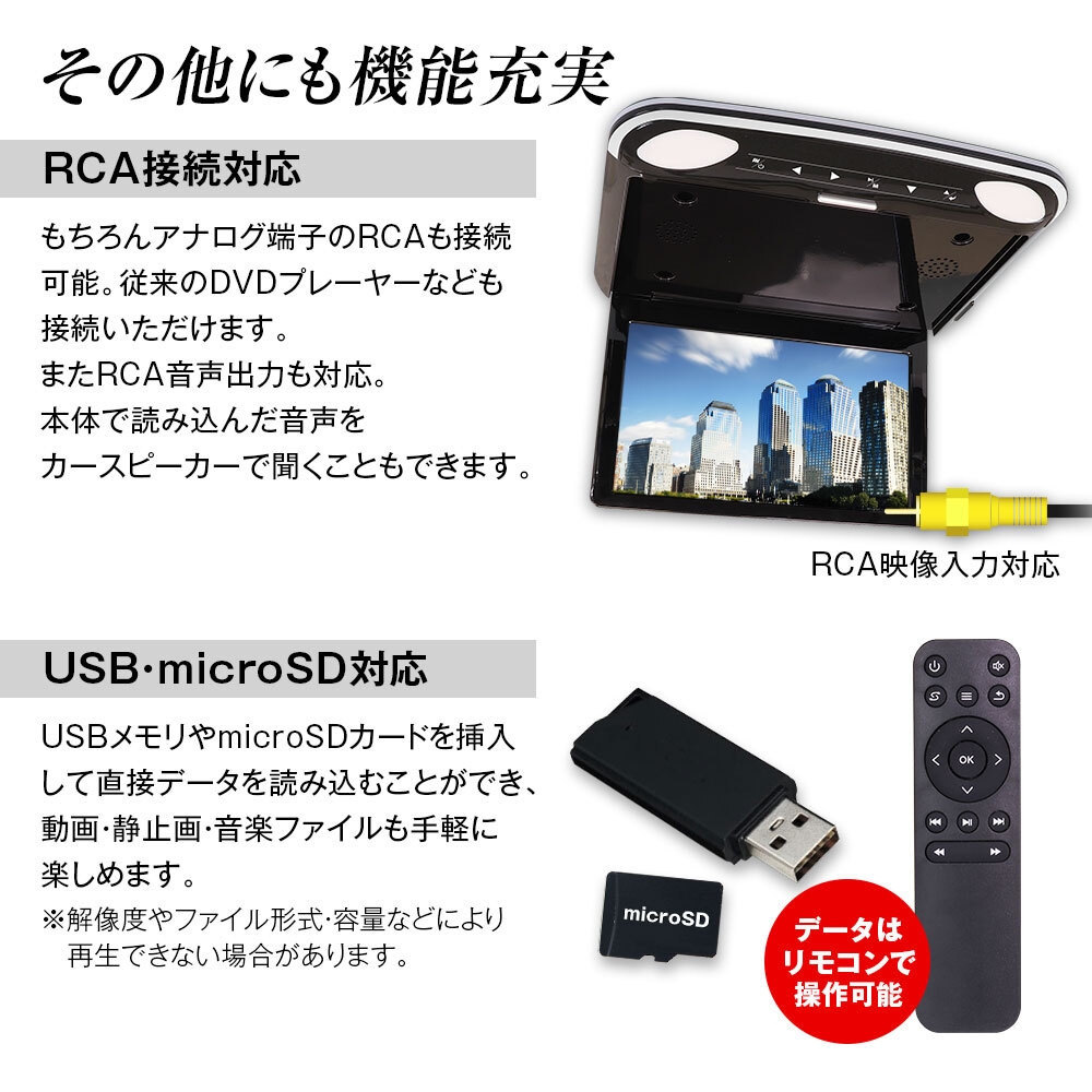 RCA/USB/microSD