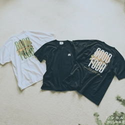 リンネル公式Webサイト掲載！ モデル横田美憧＆河原優樹が着こなす 三共食品『GOODFOOD』新作Tシャツ5型を8月28日発売