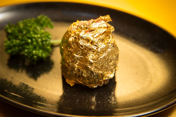 ホクホク!年末ジャンボ金箔シューマイ