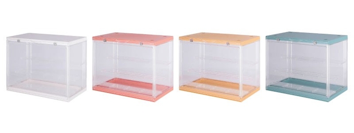 【カラー】ホワイト/ピンク/イエロー/グリーン  【サイズ】幅30cm×高さ23.3cm×奥行17.6cm  【JAN】4953980290267/4953980290274/4953980290281/4953980290298