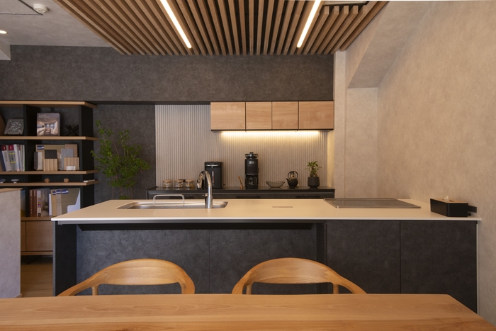 おしゃれな対面キッチン