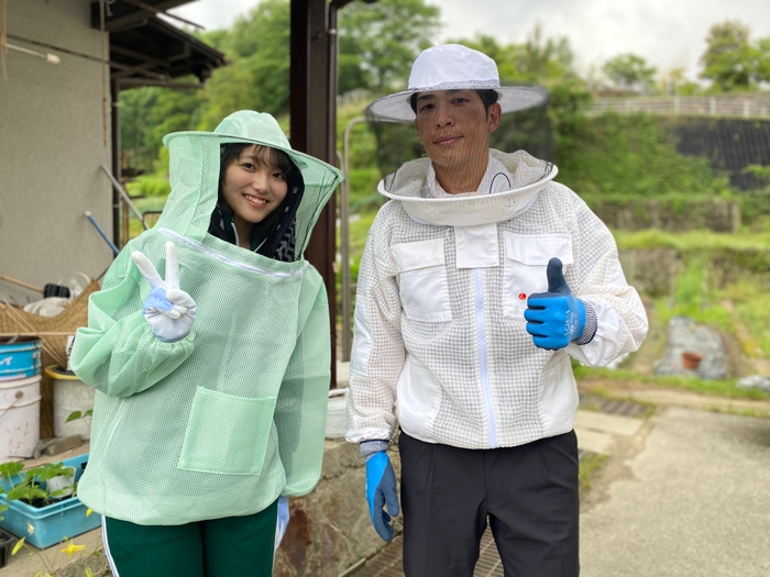 いざ、ハチミツ採取へ！