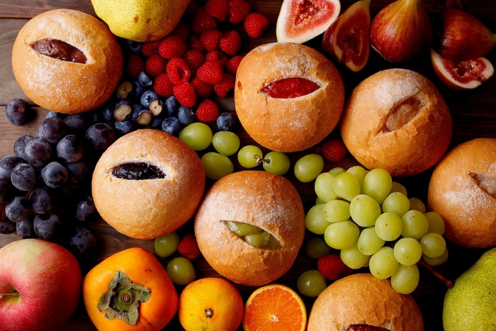 <銀座 月と花>ジャムパン各種