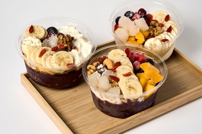 アサイーボウルも充実!