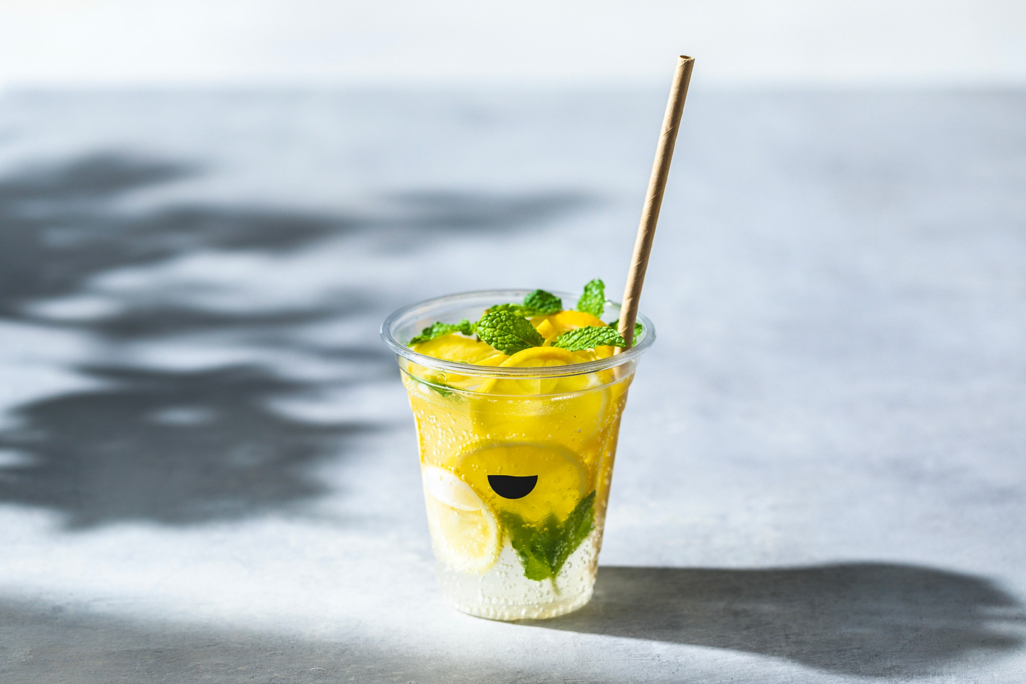 Drink一例 michiruのレモンスカッシュ¥490(税込)