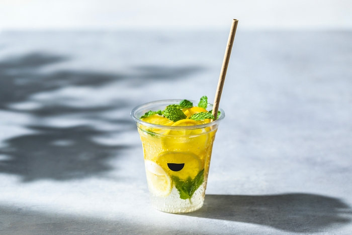 Drink一例 michiruのレモンスカッシュ¥490(税込)