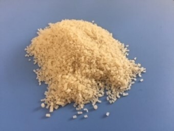セルロースナノファイバー複合ポリ乳酸(PLA:Polylactic Acid)製 3Dプリンター用フィラメントの原料である樹脂ペレット
