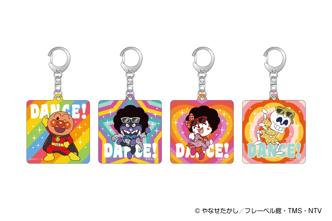 アクリルキーホルダー 価格:各770円 店舗:アンパンマンテラス神戸 ※5月下旬発売
