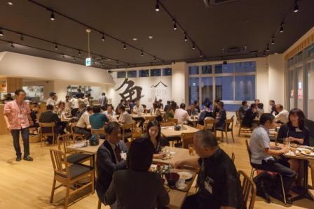 北海道 海鮮処 えんは95席!団体様も歓迎!(写真は内覧会の様子)