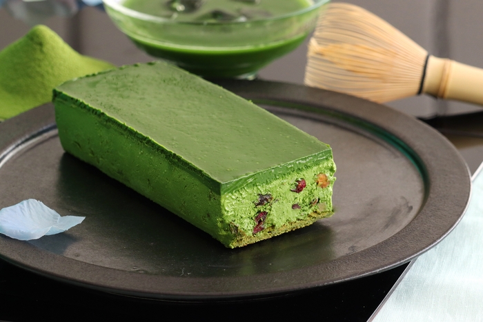 宇治抹茶のカッサータ~抹茶生チョコソース掛け~2