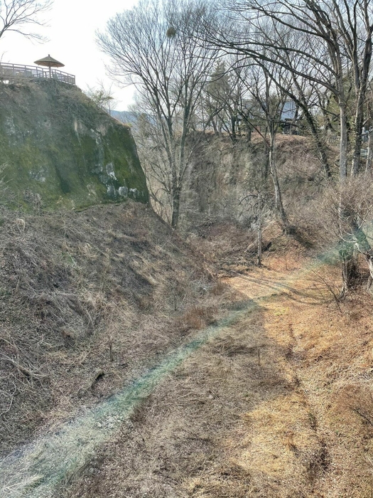 小諸城址懐古園 ジオ地層