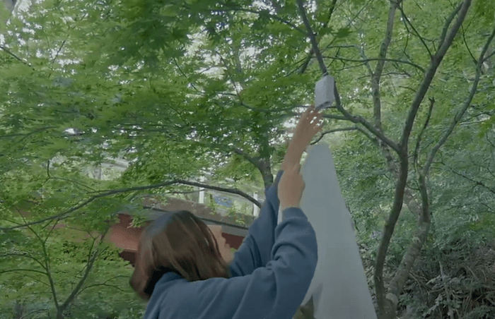 簡単に洗濯物を干せる