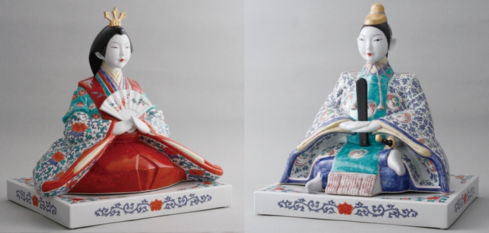 柿右衛門窯製 雛人形