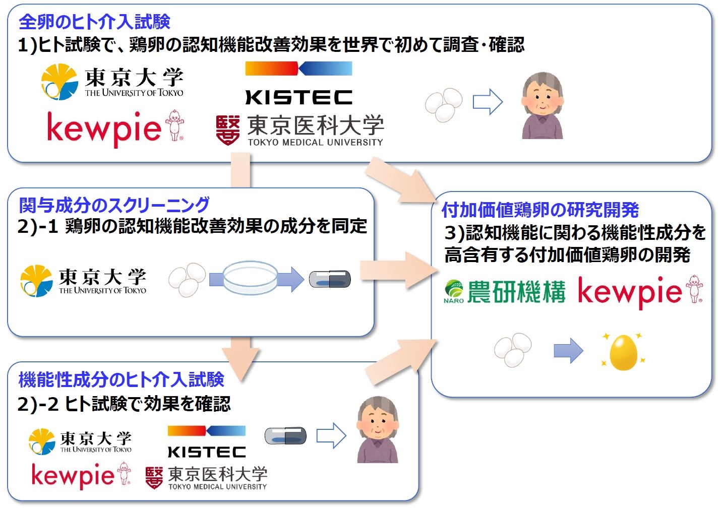 図:研究テーマと体制