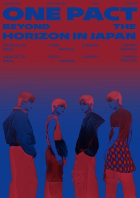 第5世代の自主制作K-POPグループONE PACT　 早くも2回目のZepp公演「Beyond the Horizon in Japan」 2025年1月に開催決定！