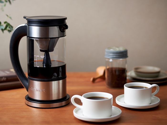 噴水のようなドリップで自分好みにカスタマイズできる点が新感覚!クイジナート ファウンテン コーヒーメーカー FCC-1KJ