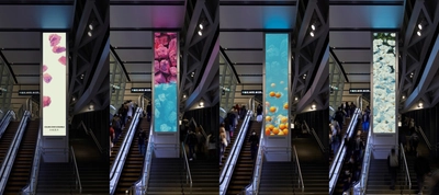 渋谷スクランブルスクエアにデジタルアート 『COLORS OVER SCRAMBLE』　 漫画家・映画監督の大友克洋氏原画・制作監修