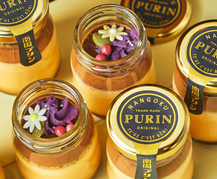 南国プリン×プリンの女王コラボ 女王の生チョコプリン