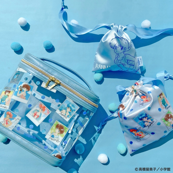 バニティ ¥2,750/巾着セット(大小2個セット) ¥1,760 (ともに税込)