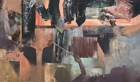 島田 滋(第3回日本画展)「願い」