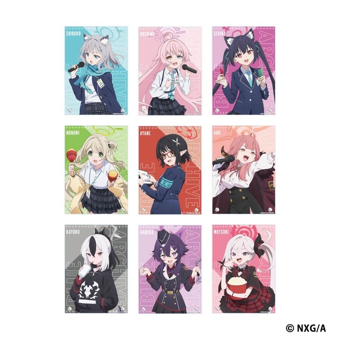 ▲イラストアクリルボード(全9種)