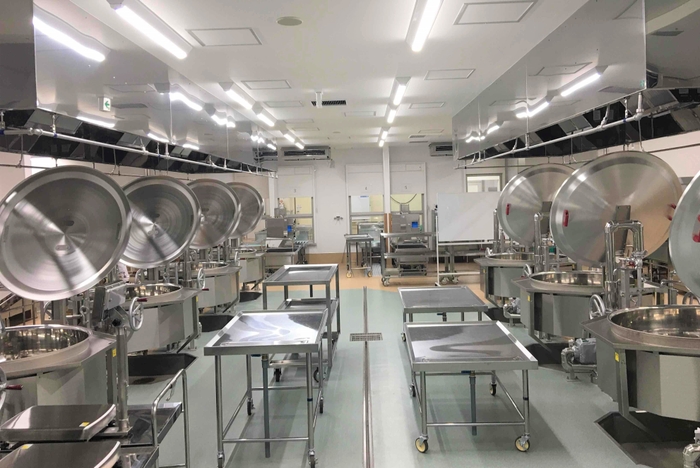 町田忠生小山エリア中学校給食センター 内観