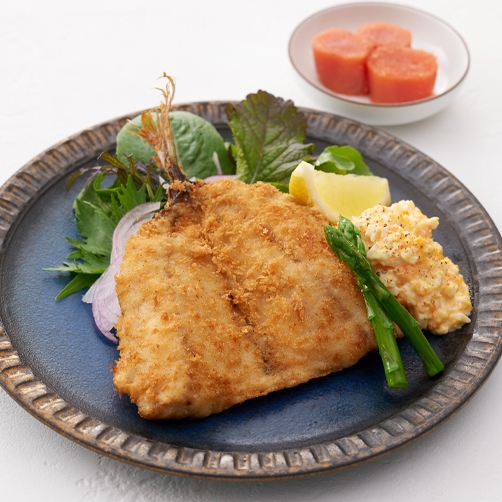 唐津産のアジを使用したこだわりのアジフライ