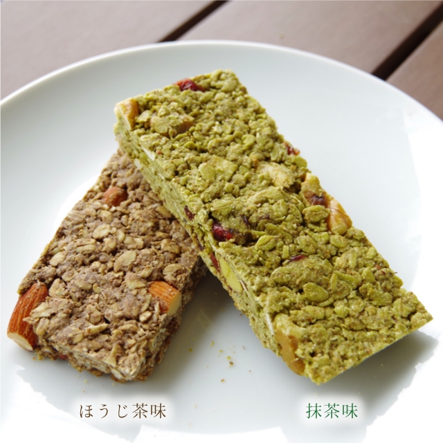 抹茶味&ほうじ茶味